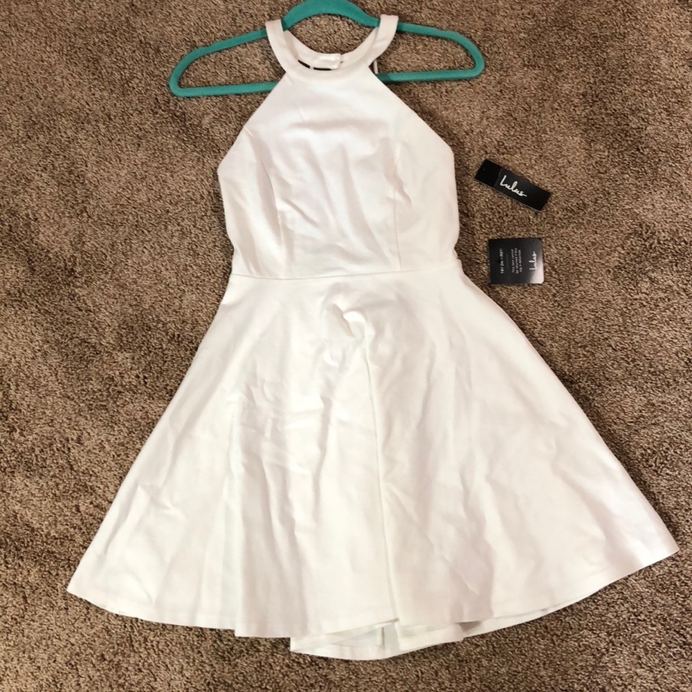 white dress